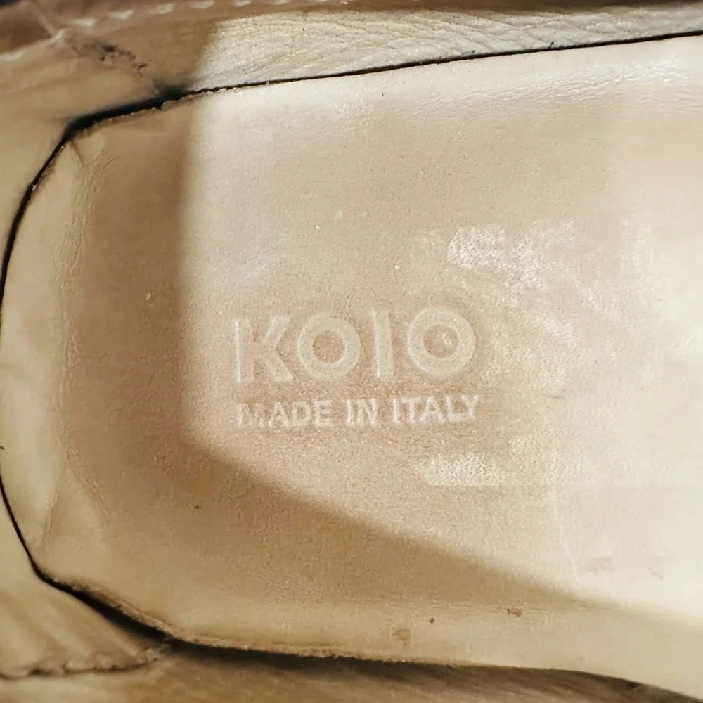 Koio Maranello in Brown ‎ Suede Shoes loafers Mens Size 10 M